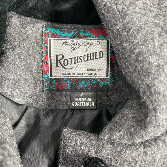 ROTHSCHILD COAT GIRLS SIZE 7 - Picture 9 of 9